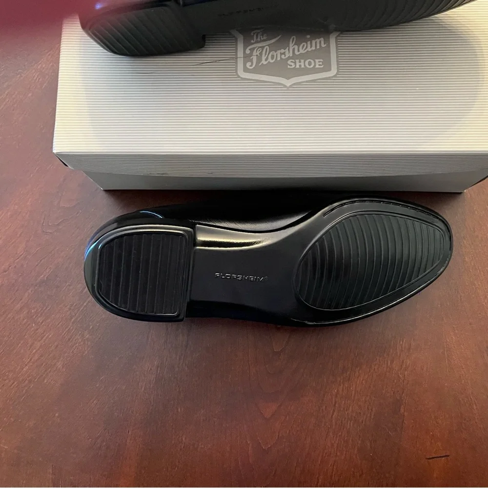 Florsheim Black Leather Men's Shoes NWT - Picture 6 of 6